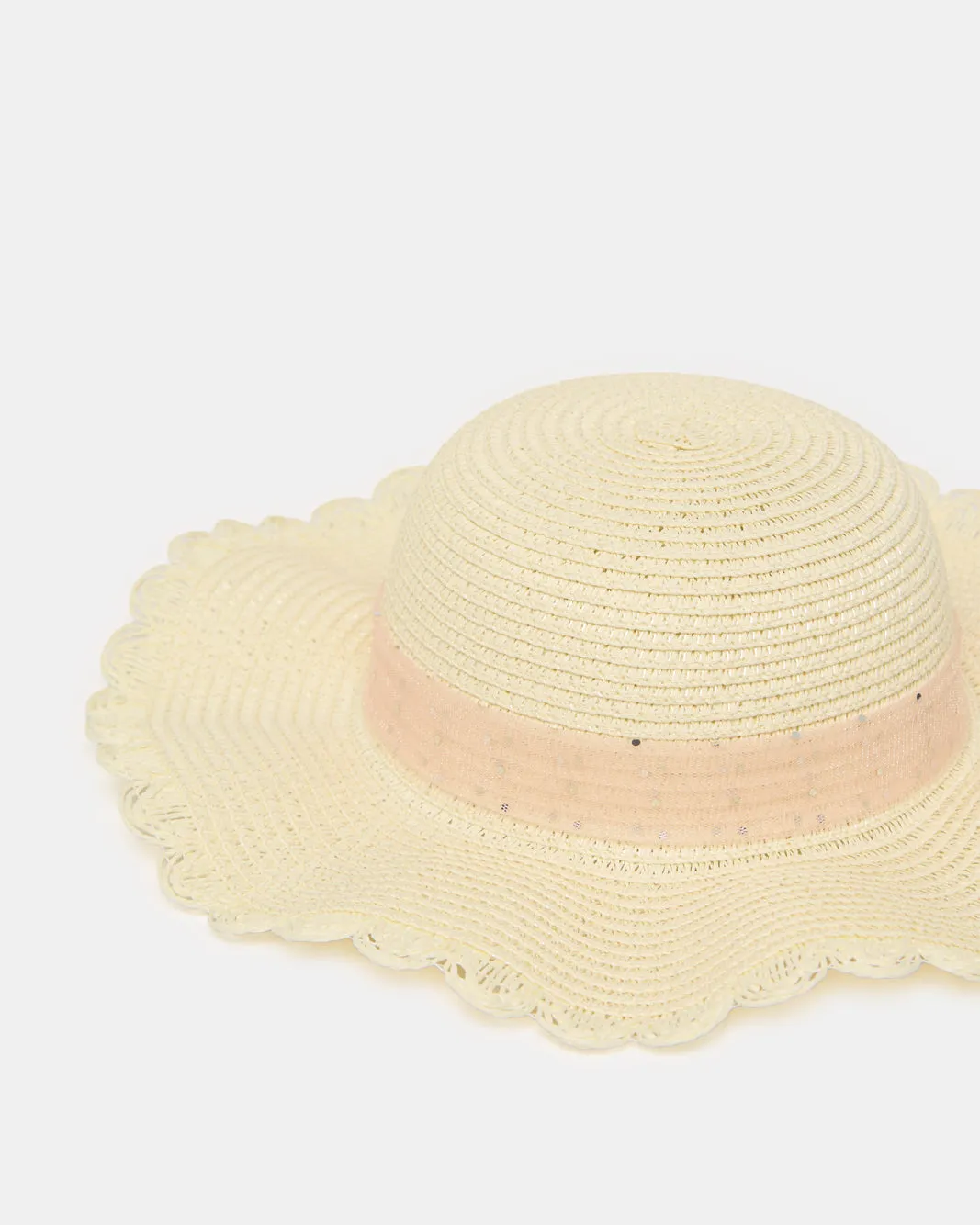 Girls Beige Embellished Hat sold by Redtag product image thumbnail 2