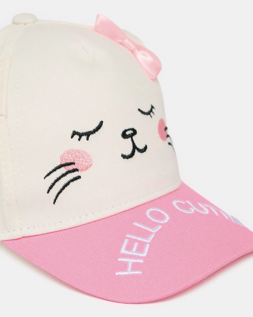 Girls Pink Embellished Cap sold by Redtag product image thumbnail 2