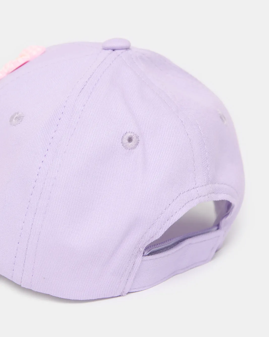 Girls Purple Embellished Cap sold by Redtag product image thumbnail 3