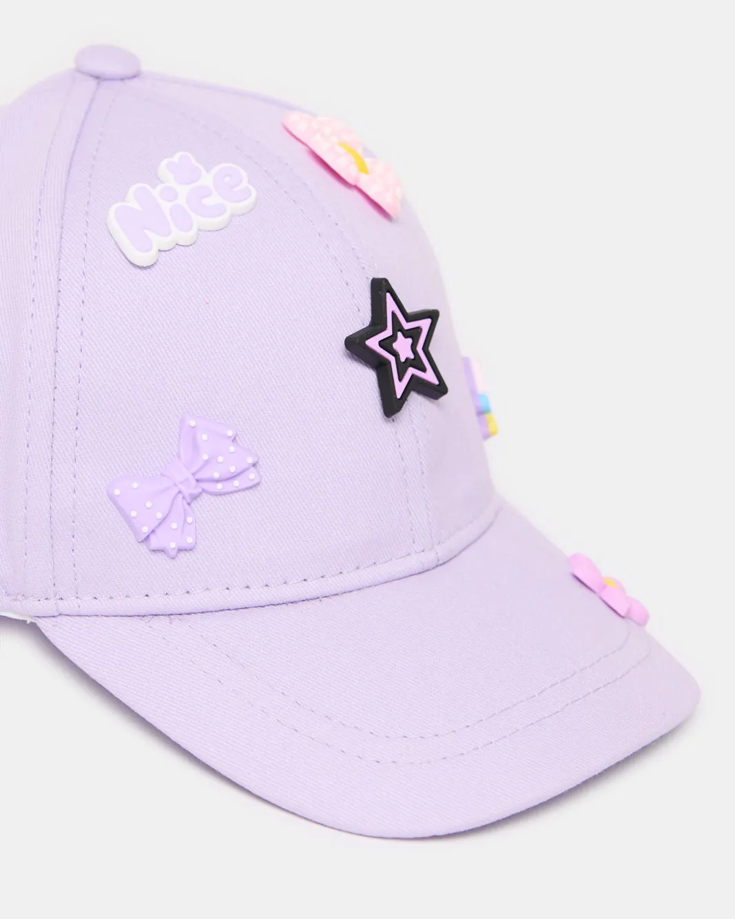 Girls Purple Embellished Cap sold by Redtag product image thumbnail 2