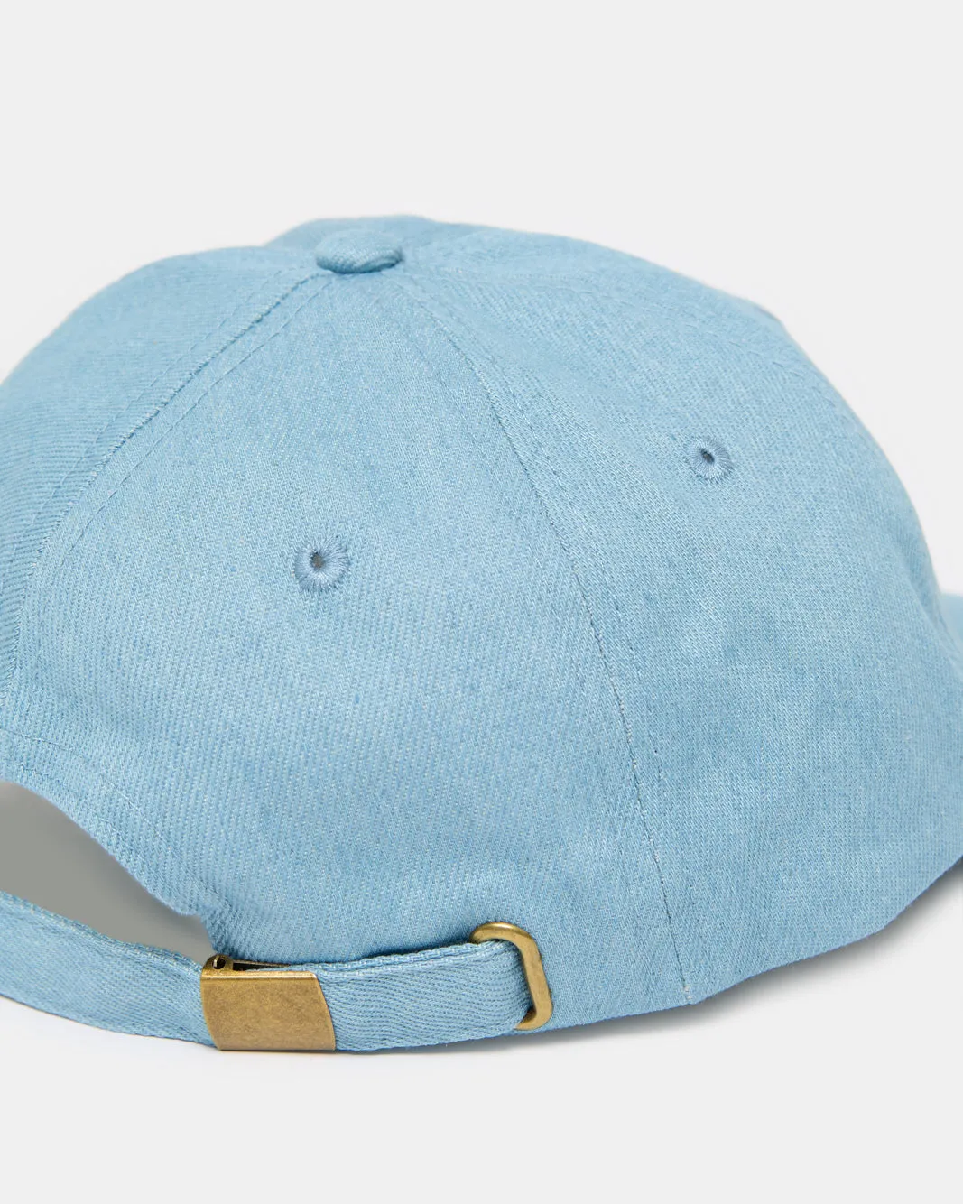 Women Blue Embroidered Denim Cap sold by Redtag product image thumbnail 3