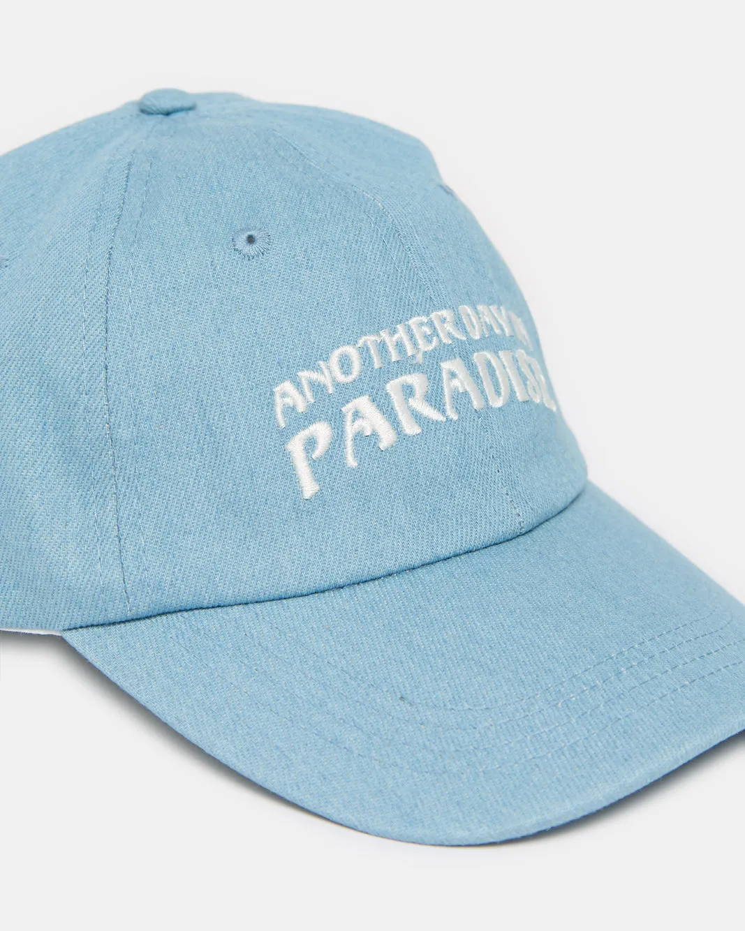 Women Blue Embroidered Denim Cap sold by Redtag product image thumbnail 2