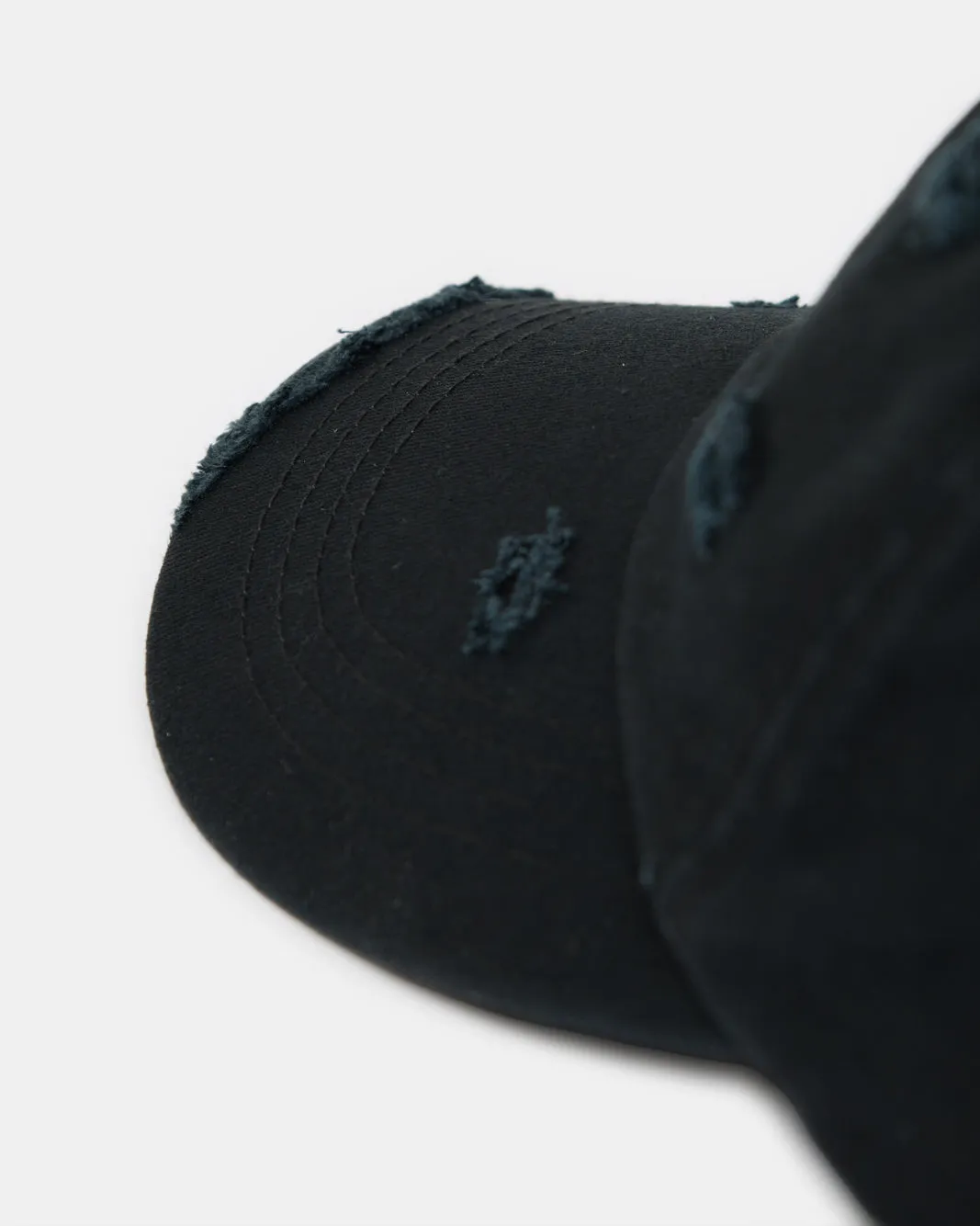 Women Black Denim Ripped Cap sold by Redtag product image thumbnail 4