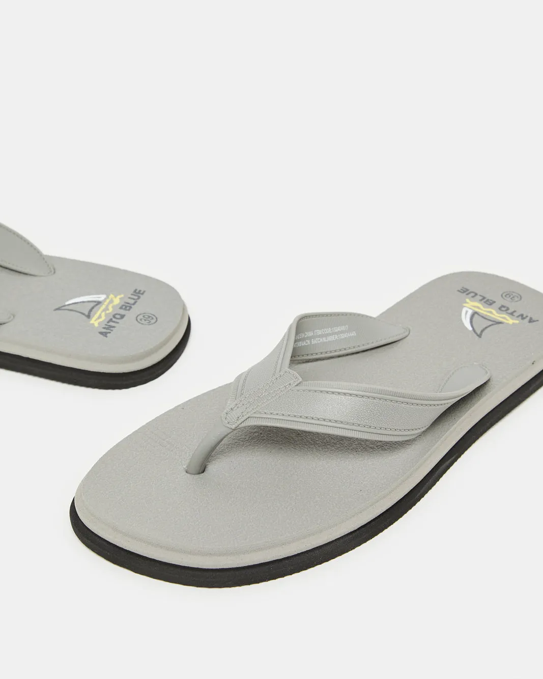 Senior Boys Grey Flip Flop sold by Redtag product image thumbnail 3