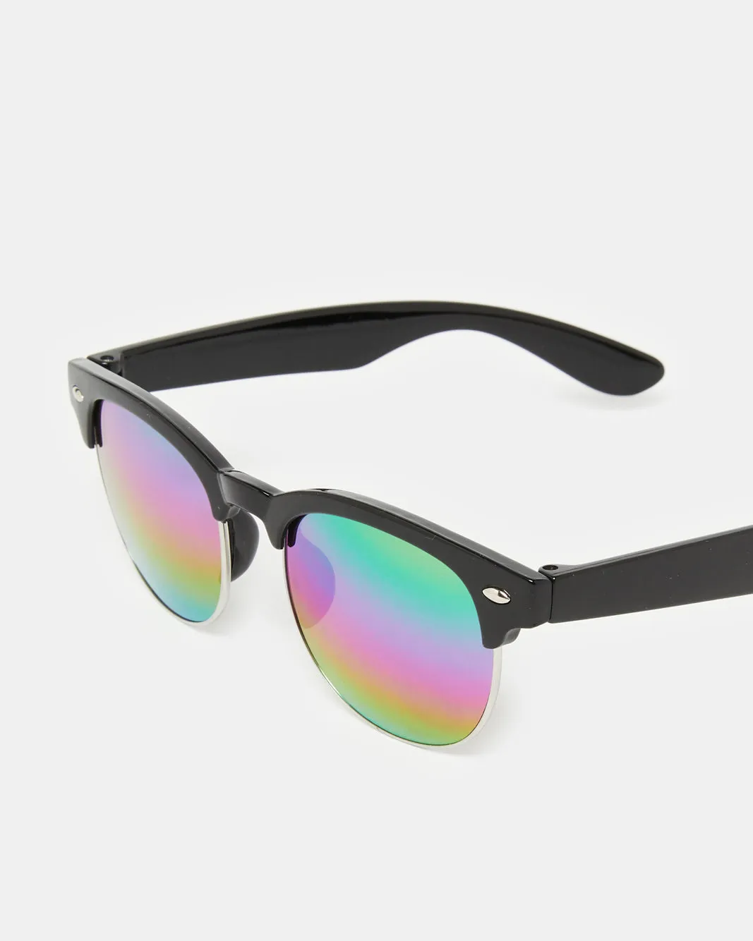 Boys Black Club Master Sunglasses With Revo sold by Redtag product image thumbnail 3