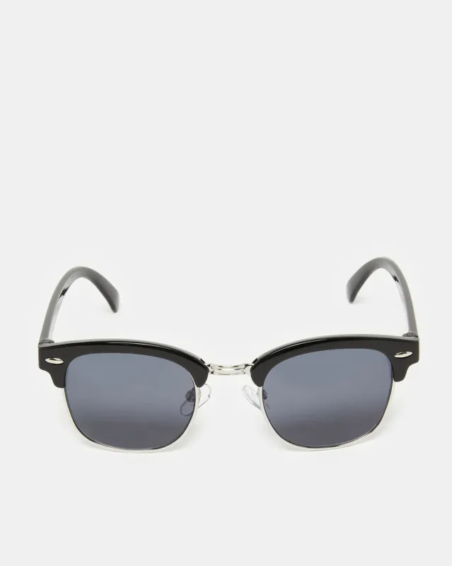 Boys Black Club Master Sunglasses sold by Redtag