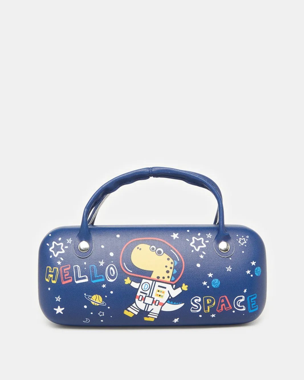 Boys Navy Round Sunglasses With Printed Case sold by Redtag product image thumbnail 4