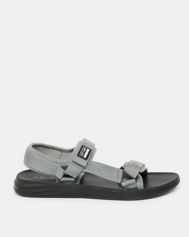 Men Grey Sports Sandals sold by Redtag
