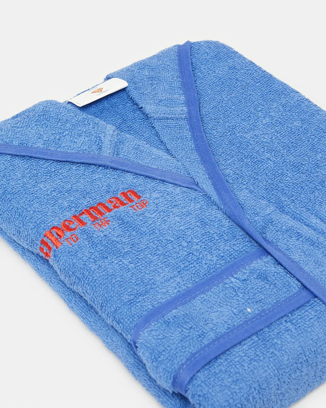 Boys Blue Superman Bathrobe sold by Redtag product image thumbnail 2
