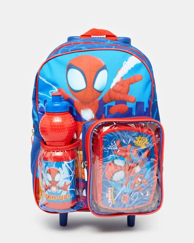Boys Blue Spidey Spiderman 3 In 1 Trolley Set (3 Piece) sold by Redtag