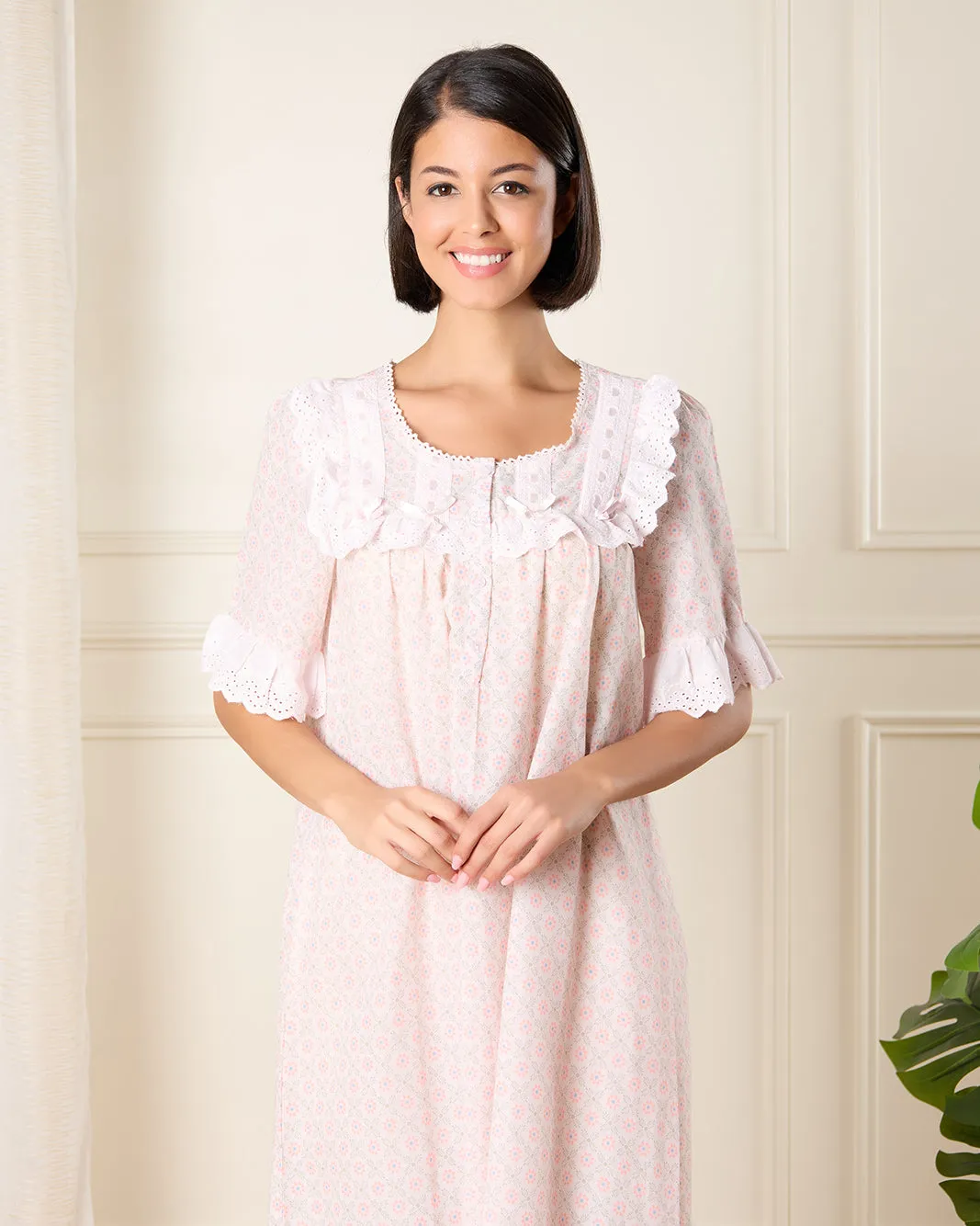 Women Multicolour Printed Nightgown sold by Redtag product image thumbnail 2