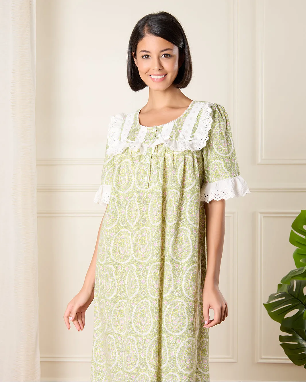 Women Green Printed Nightgown sold by Redtag product image thumbnail 2