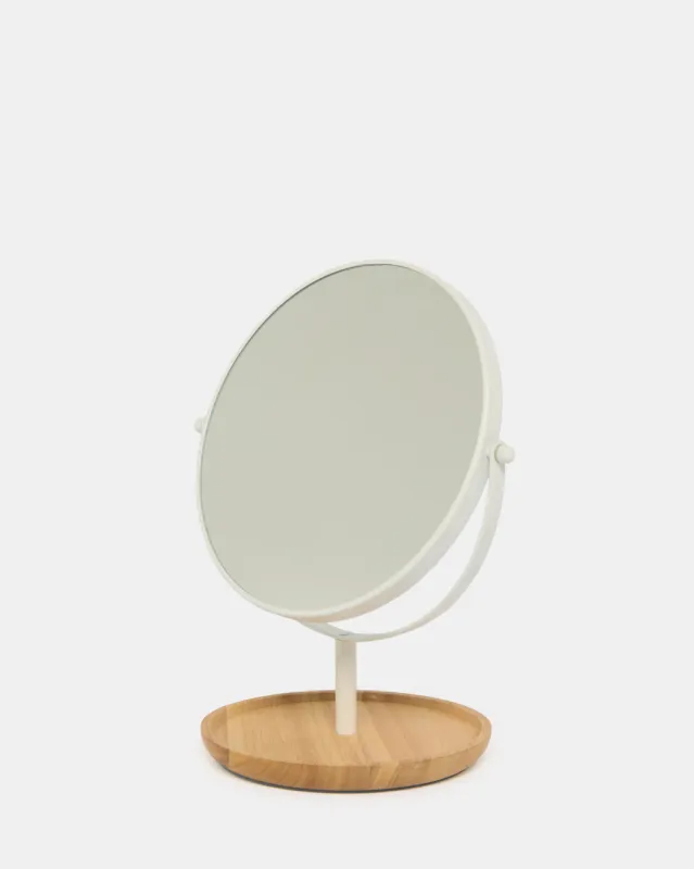 Matte White Double Sided Mirror sold by Redtag