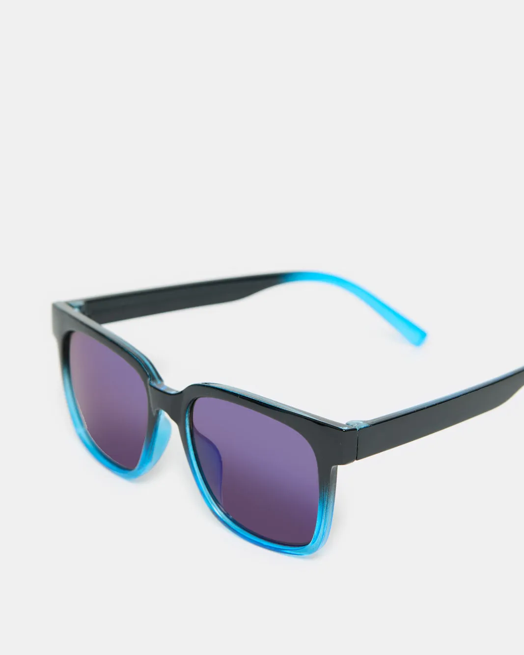 Boys Blue And Black Wayfarer Sunglasses With Printed Case sold by Redtag product image thumbnail 2