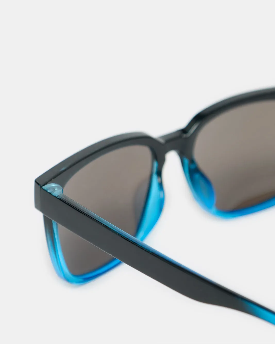 Boys Blue And Black Wayfarer Sunglasses With Printed Case sold by Redtag product image thumbnail 4