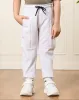 Boys Grey Cut And Sew Jogger Pants sold by Redtag