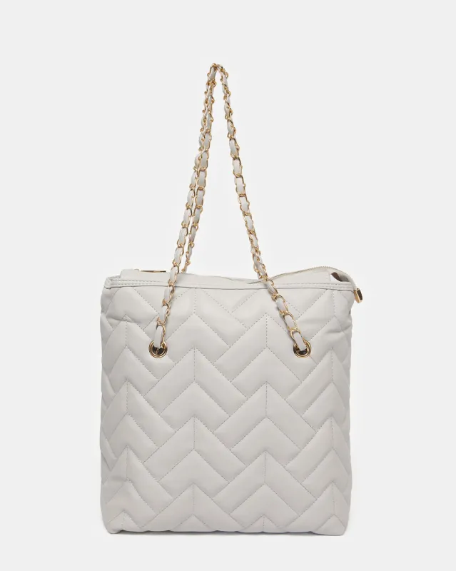 Women Grey Textured Tote Bag made by Redtag