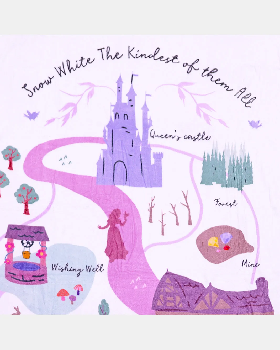 Disney Snow White Flannel Blanket (Single Size) sold by Redtag product image thumbnail 3
