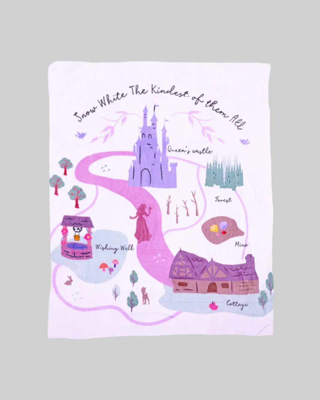 Disney Snow White Flannel Blanket (Single Size) sold by Redtag product image thumbnail 2