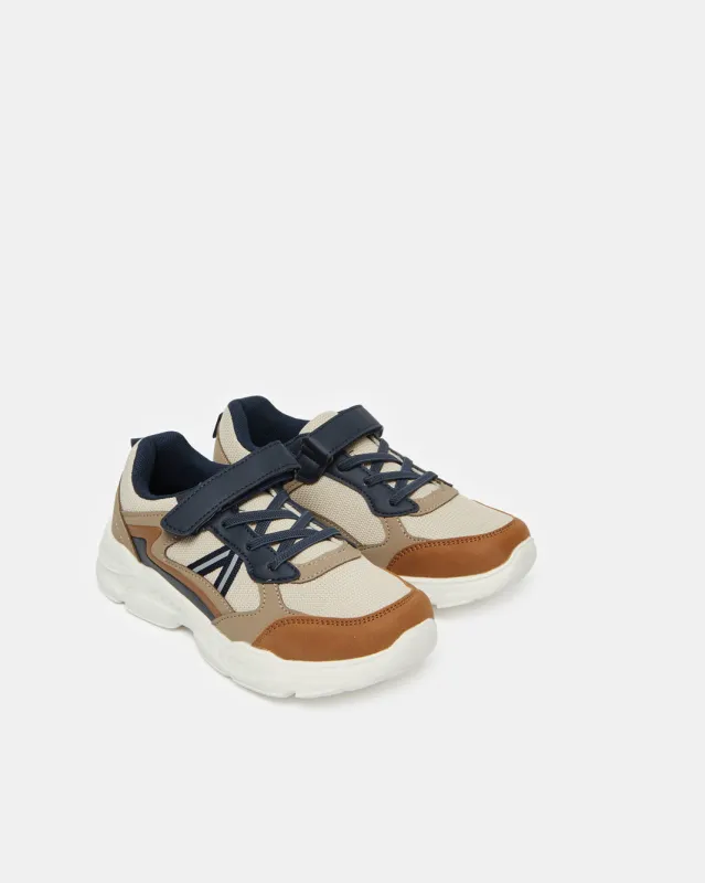 Senior Boys Multicolour Chunky Sneakers sold by Redtag