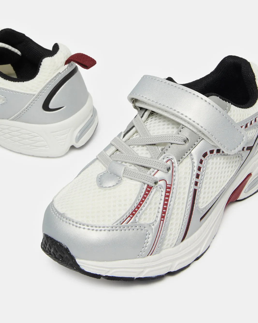 Boys Multicolour Material Block Trainers sold by Redtag product image thumbnail 3