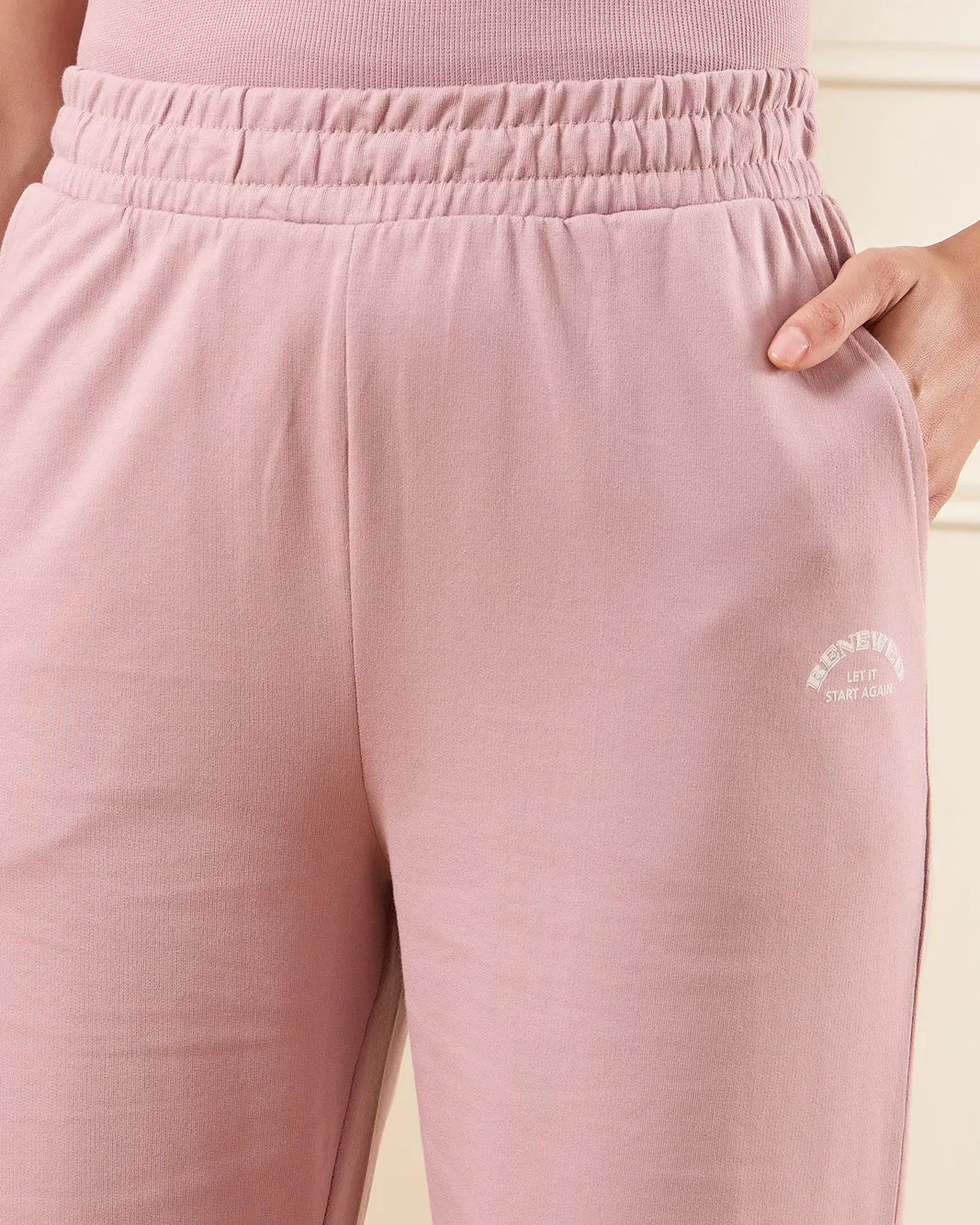 Women Pink Printed Jogger Pants sold by Redtag product image thumbnail 4