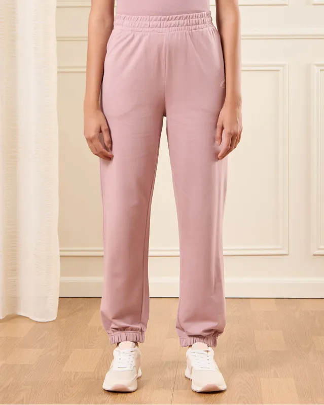 Women Pink Printed Jogger Pants sold by Redtag