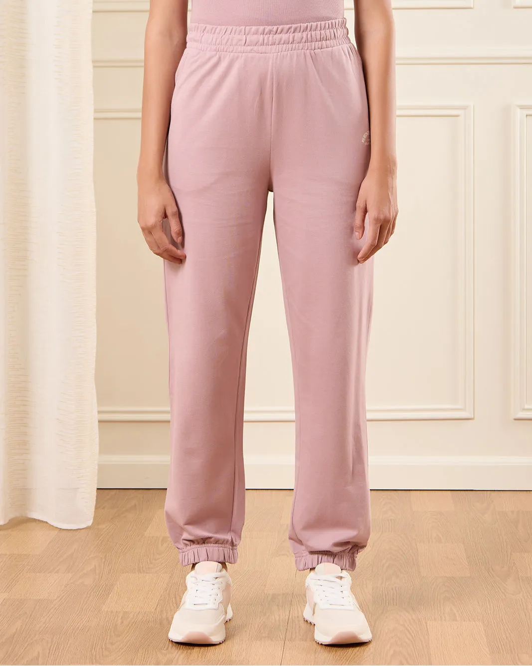 Women Pink Printed Jogger Pants sold by Redtag