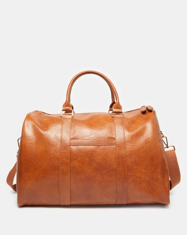 Brown Plain Duffle Bag sold by Redtag