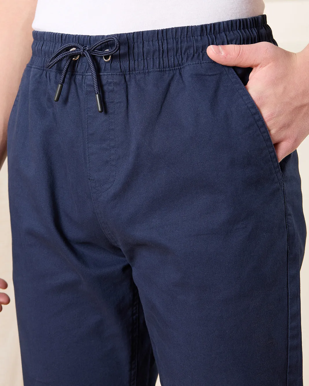 Senior Boys Navy Pull On Table Joggers sold by Redtag product image thumbnail 4
