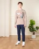Senior Boys Navy Pull On Table Joggers sold by Redtag