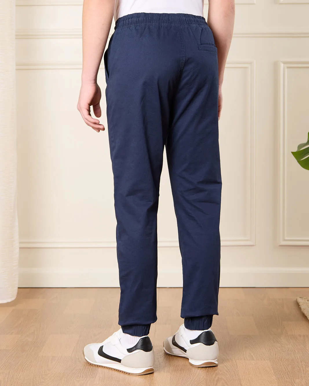 Senior Boys Navy Pull On Table Joggers sold by Redtag product image thumbnail 3