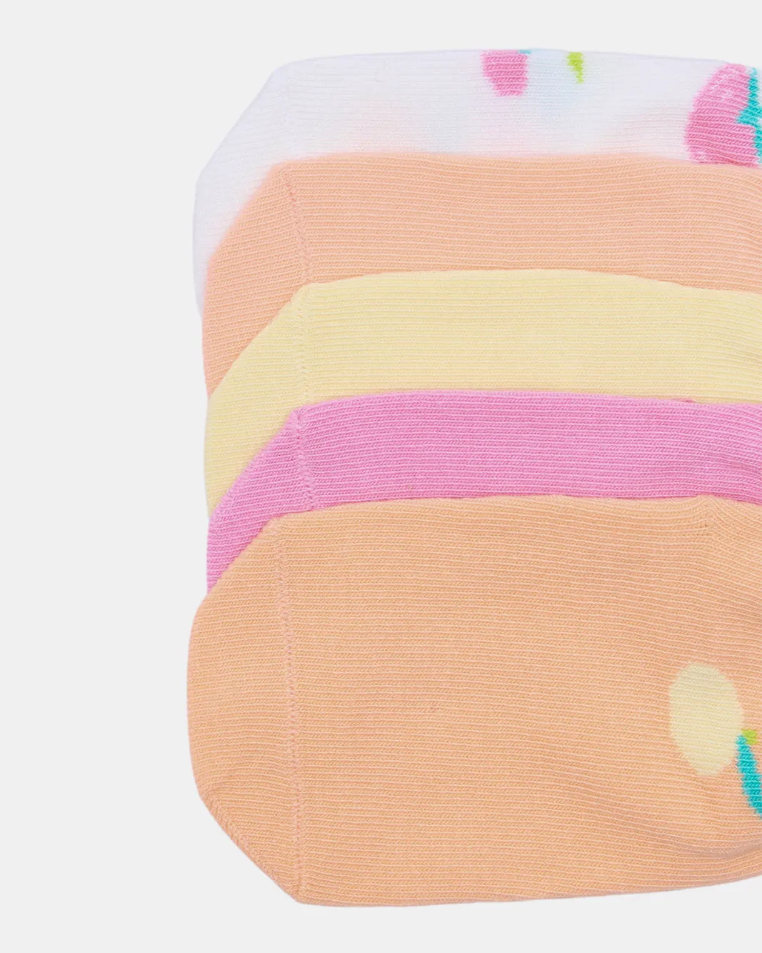 Infant Girls Assorted Ankle Length Socks (5 Pairs) sold by Redtag product image thumbnail 3