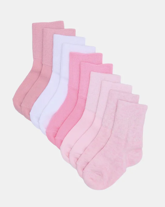 Infant Girls Assorted Ankle Length Socks (5 Pairs) sold by Redtag