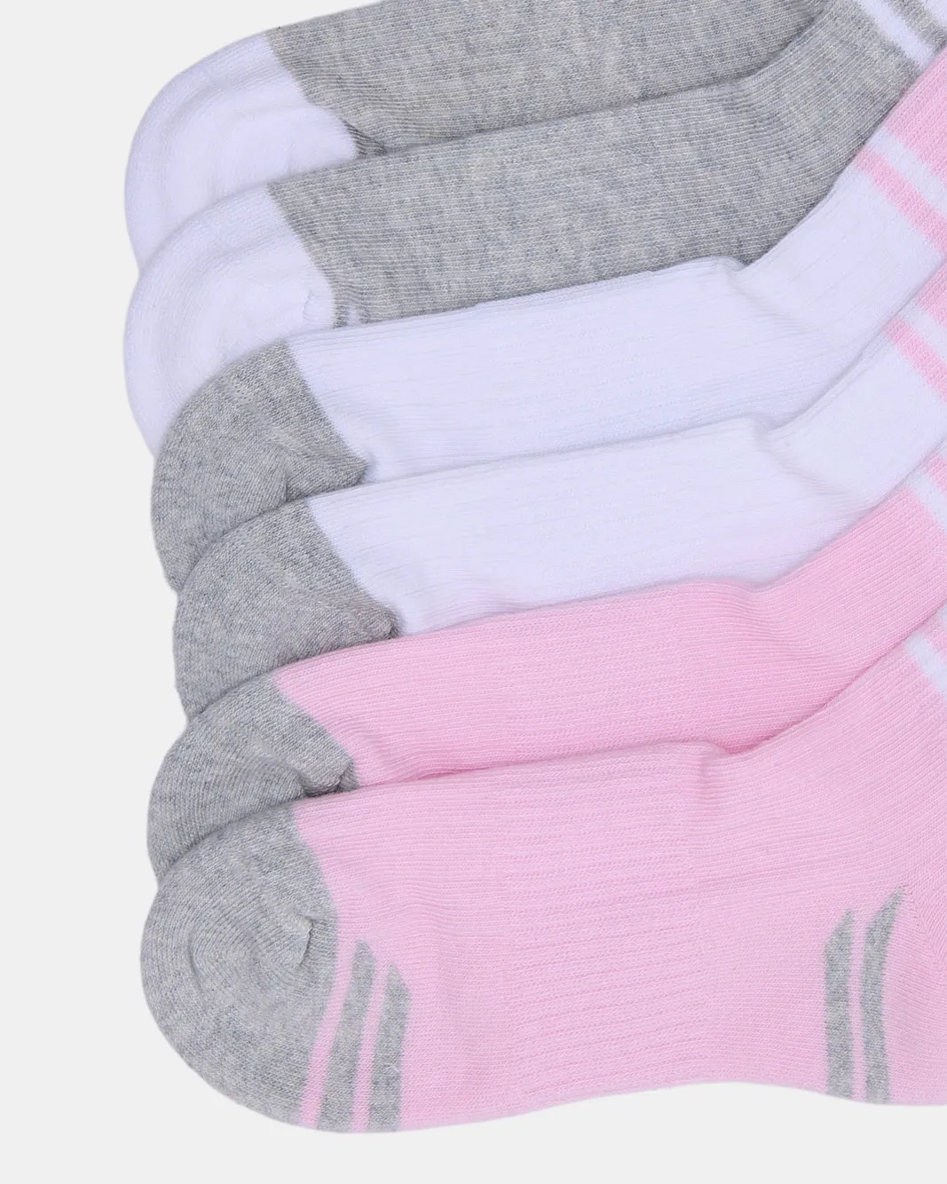 Senior Girls Assorted Mid-Length Socks Set (3 Pairs) sold by Redtag product image thumbnail 2