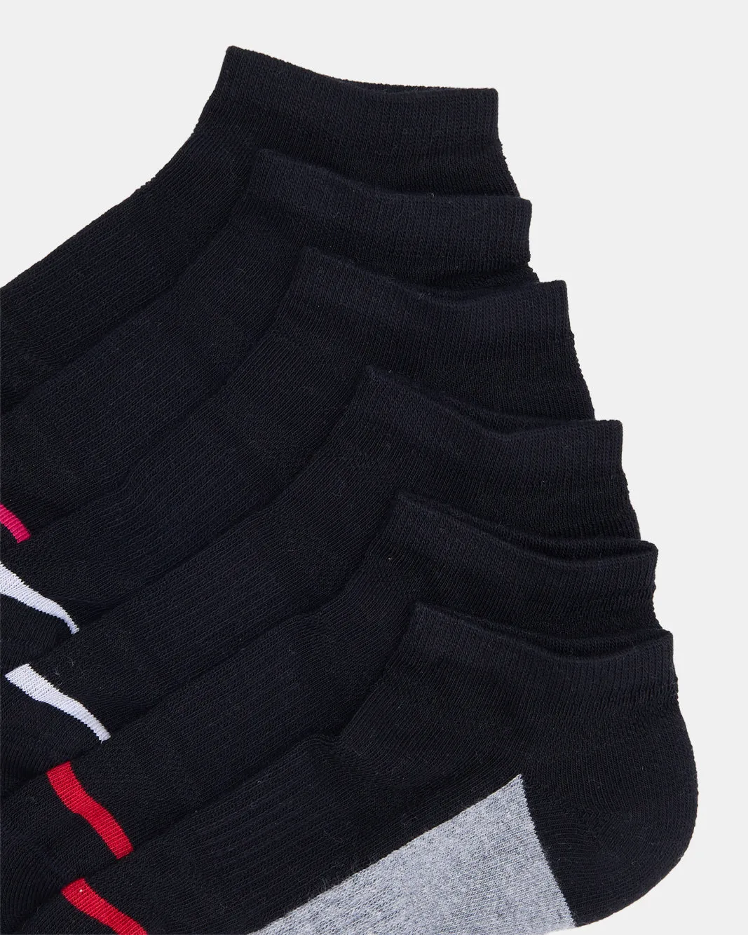 Senior Girls Black Ankle Socks Set (3 Pairs) sold by Redtag product image thumbnail 3