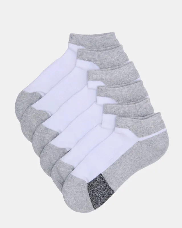 Senior Girls Grey Ankle Socks Set (3 Pairs) sold by Redtag
