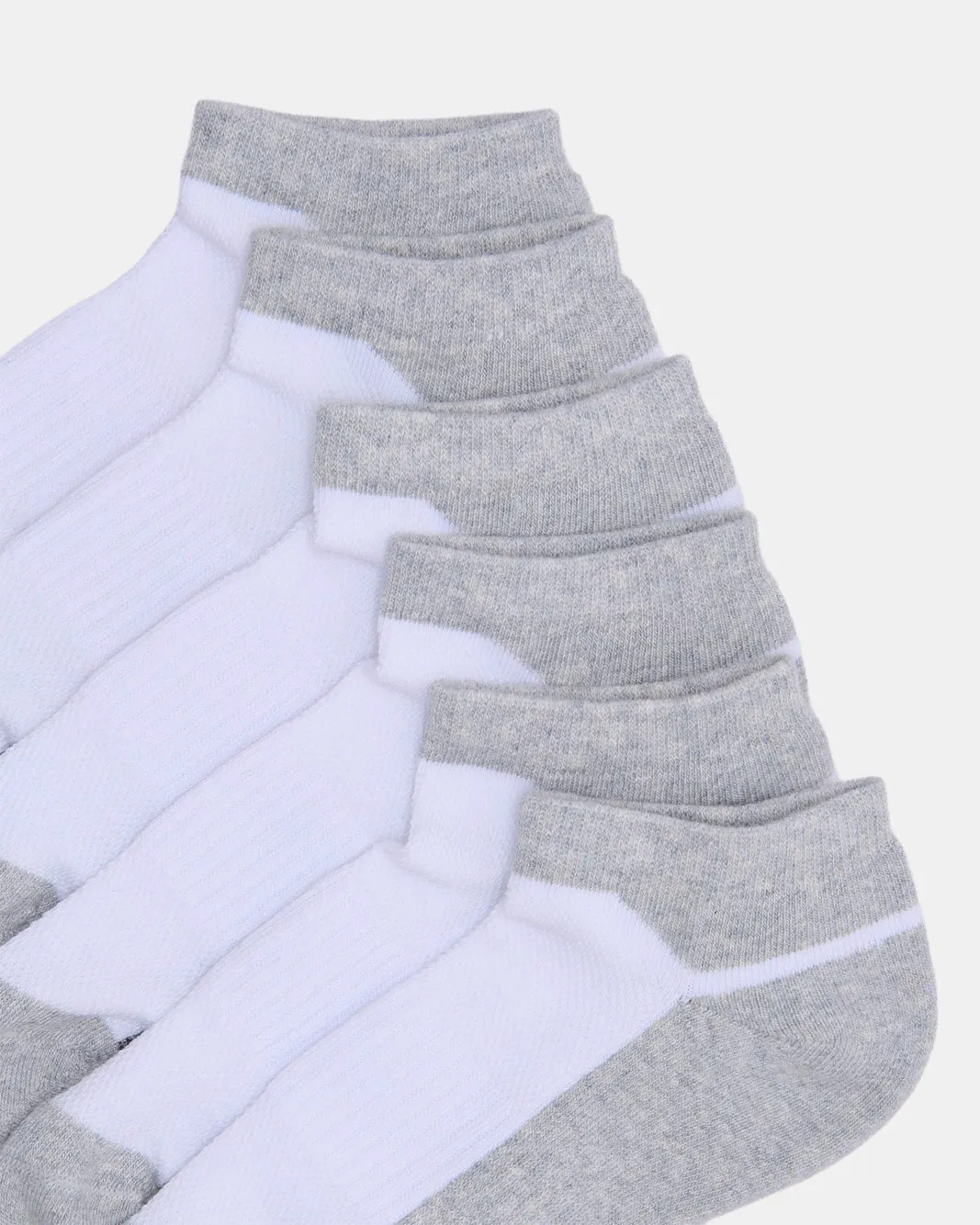 Senior Girls Grey Ankle Socks Set (3 Pairs) sold by Redtag product image thumbnail 3