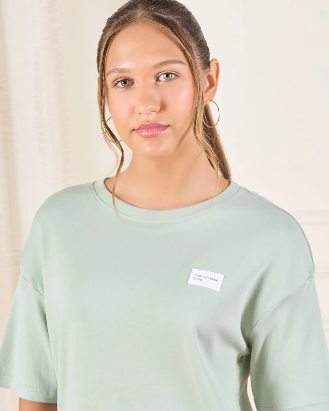 Senior Girls Green Printed T-Shirt sold by Redtag product image thumbnail 4