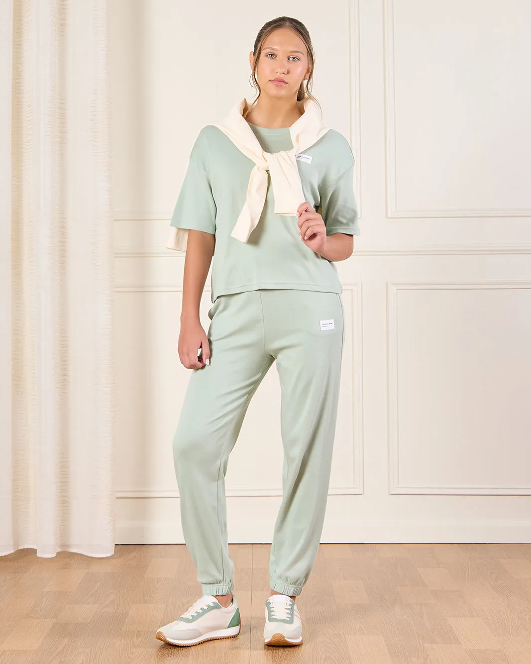 Senior Girls Green Printed T-Shirt sold by Redtag product image thumbnail 2