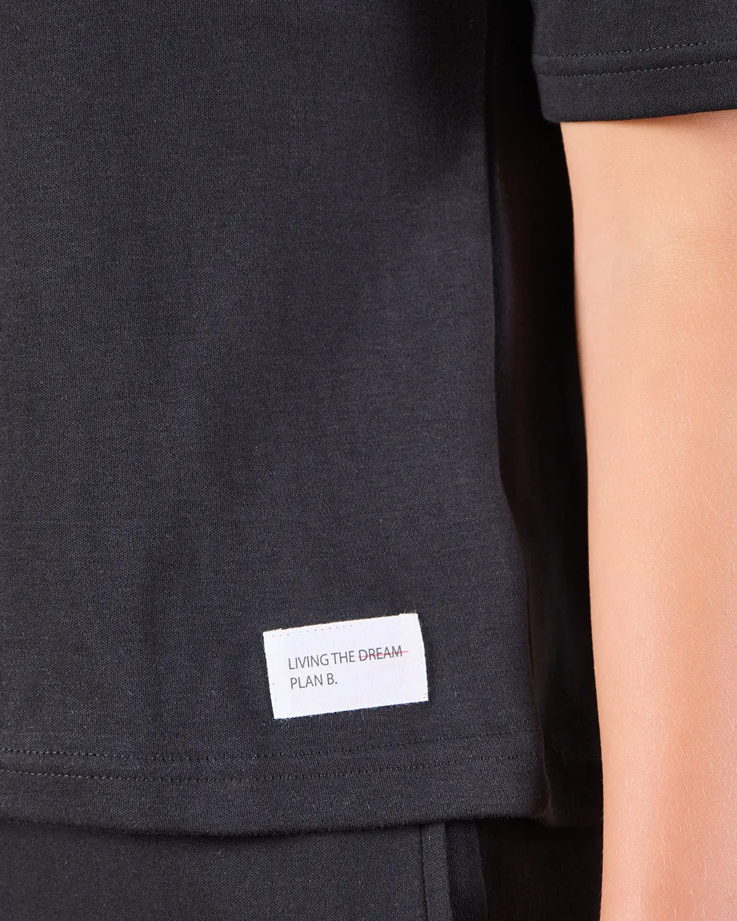 Senior Girls Black Printed T-Shirt sold by Redtag product image thumbnail 5