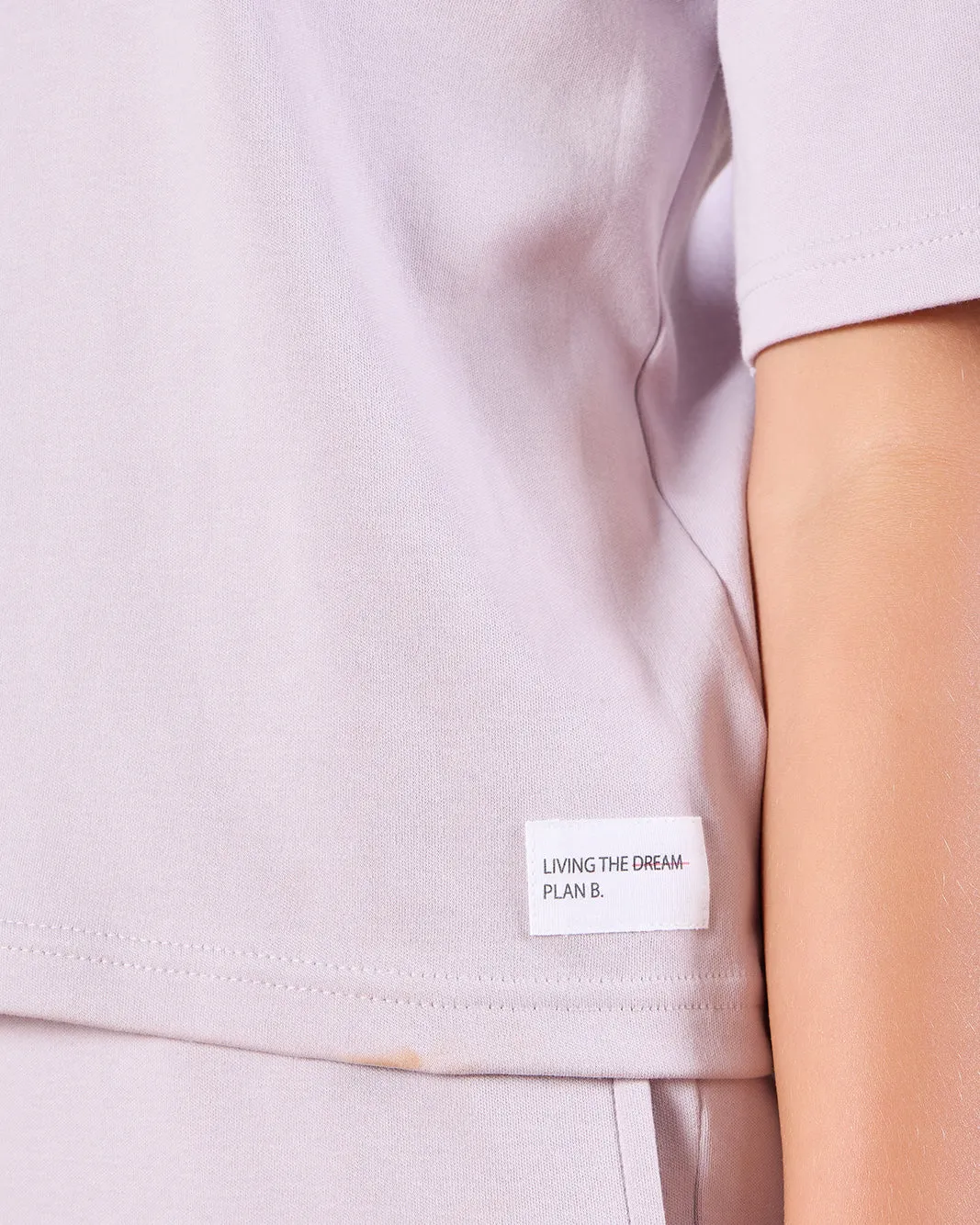 Senior Girls Lilac T-Shirt sold by Redtag product image thumbnail 5