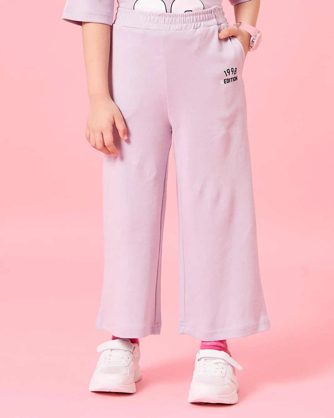 Girls Lilac Active Pants sold by Redtag