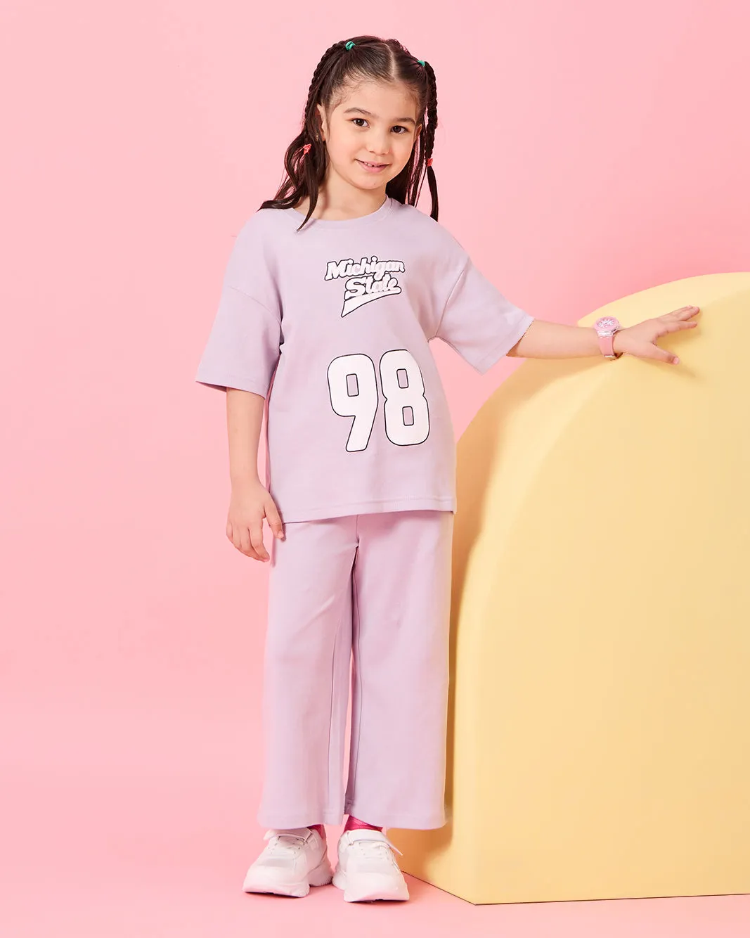 Girls Lilac Active Pants sold by Redtag product image thumbnail 2