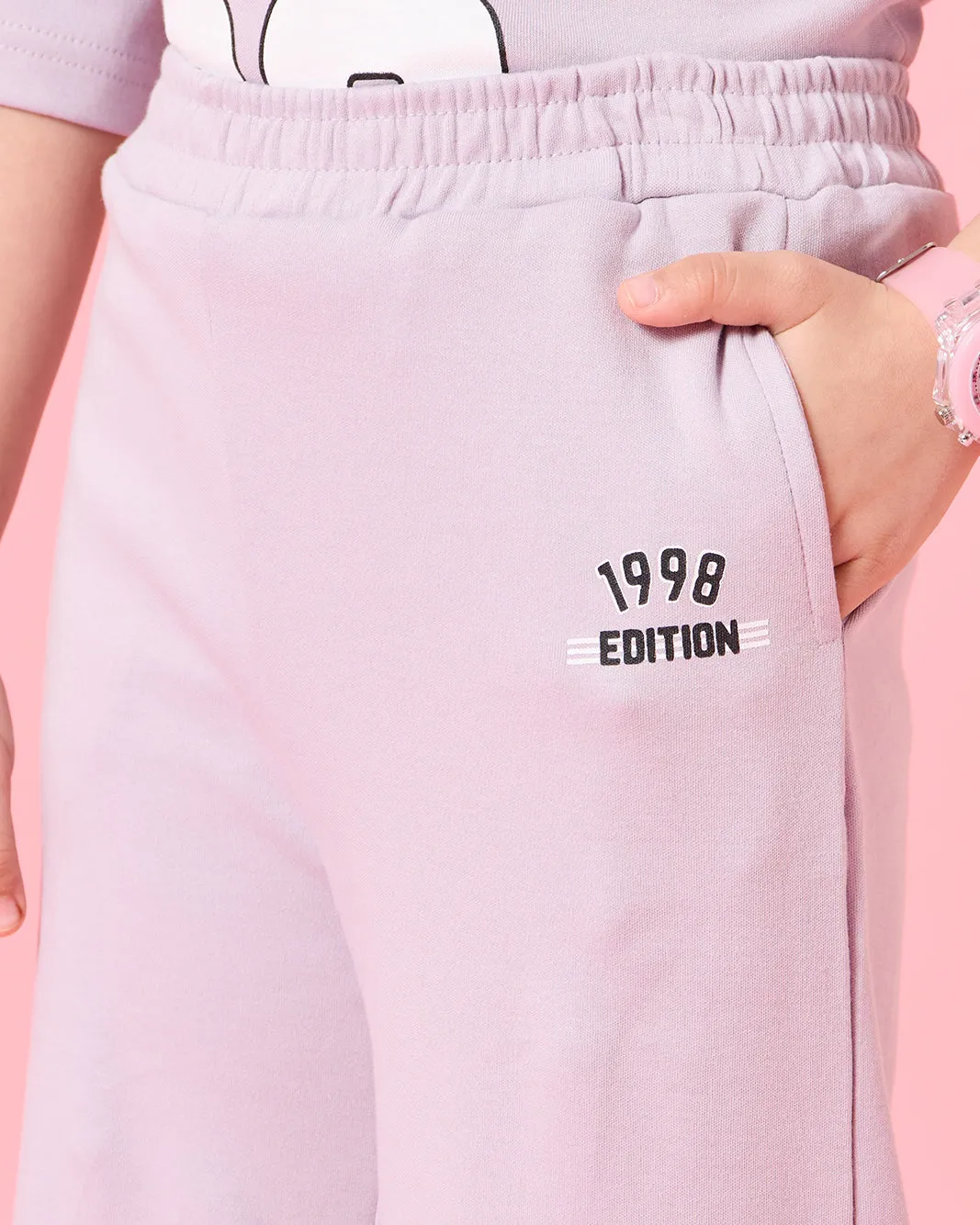 Girls Lilac Active Pants sold by Redtag product image thumbnail 4