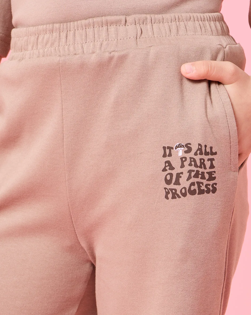 Girls Lilac Printed Active Pants sold by Redtag product image thumbnail 4