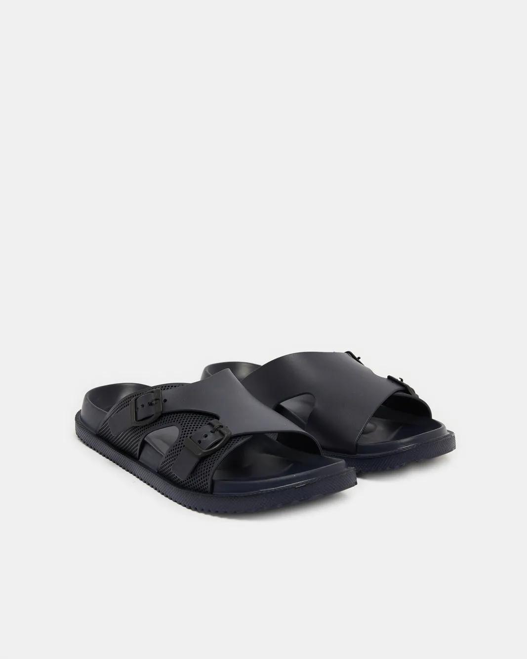 Men Navy Comfort Buckle Slide sold by Redtag product image thumbnail 2