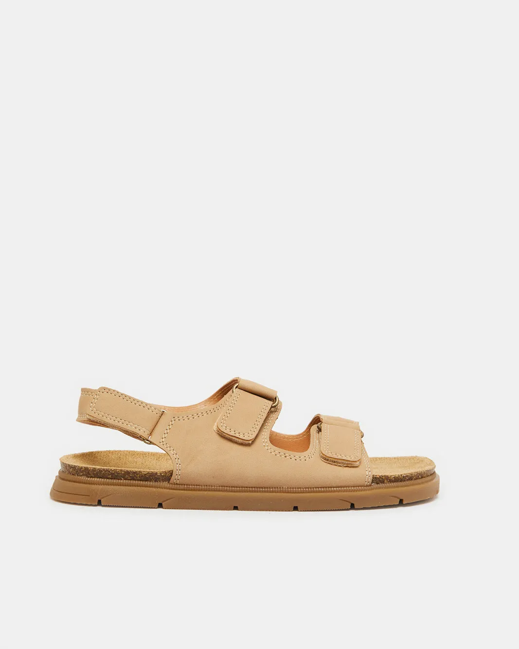 Senior Boys Beige Cork Sandals sold by Redtag