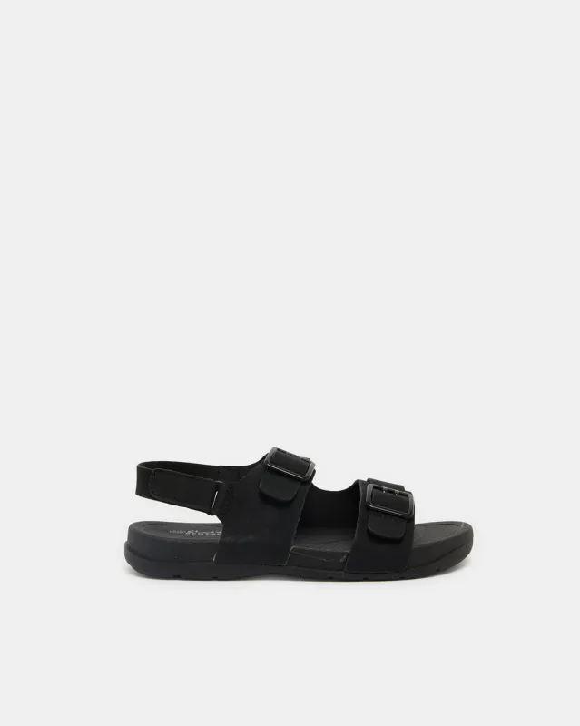 Boys Black Comfort Sandals sold by Redtag