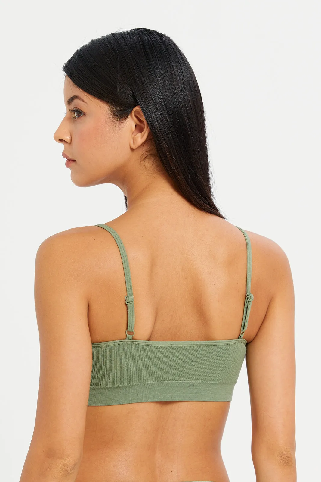 Women Assorted Solid Padded Comfort Bras (Pack of 3) sold by Redtag product image thumbnail 3